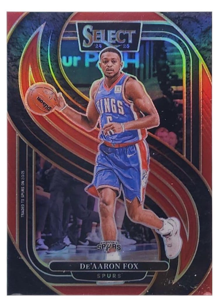 2024-25 Panini Select Base Set De'Aaron Fox #150 card
