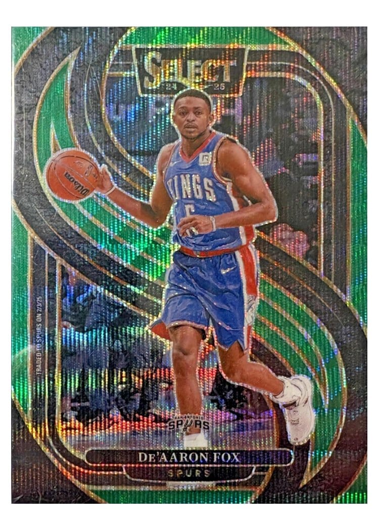 2024-25 Panini Select Base Set De'Aaron Fox #150 card