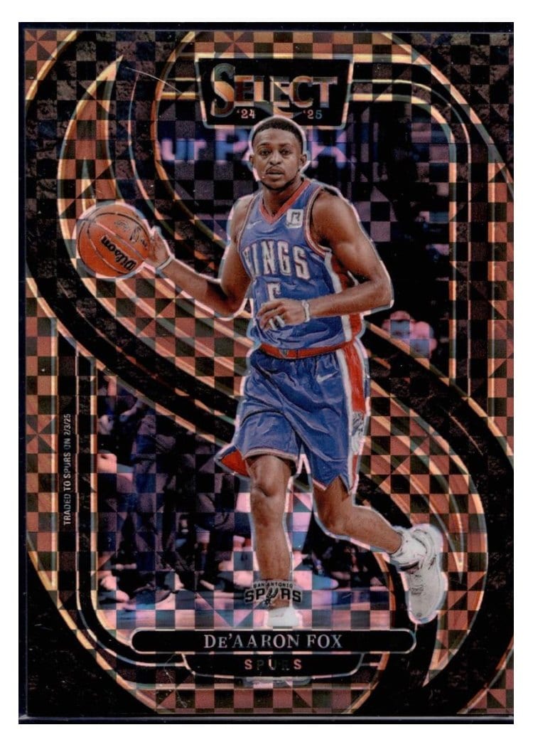 2024-25 Panini Select Base Set De'Aaron Fox #150 card