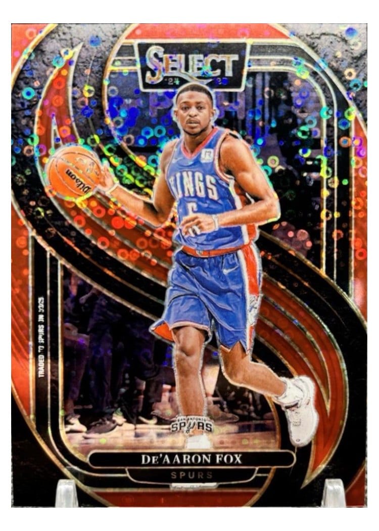 2024-25 Panini Select Base Set De'Aaron Fox #150 card