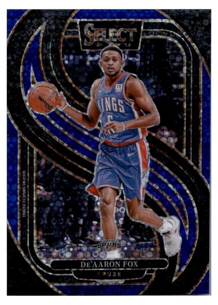 2024-25 Panini Select Base Set De'Aaron Fox #150 card