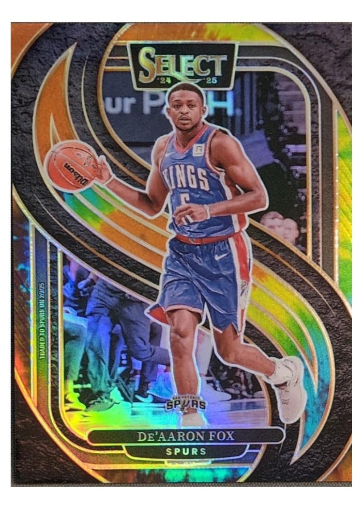 2024-25 Panini Select Base Set De'Aaron Fox #150 card