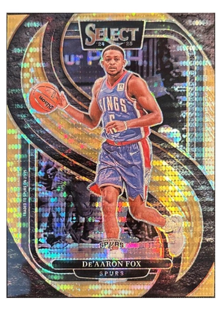 2024-25 Panini Select Base Set De'Aaron Fox #150 card