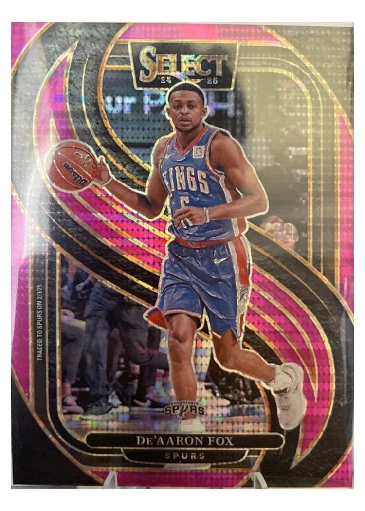 2024-25 Panini Select Base Set De'Aaron Fox #150 card