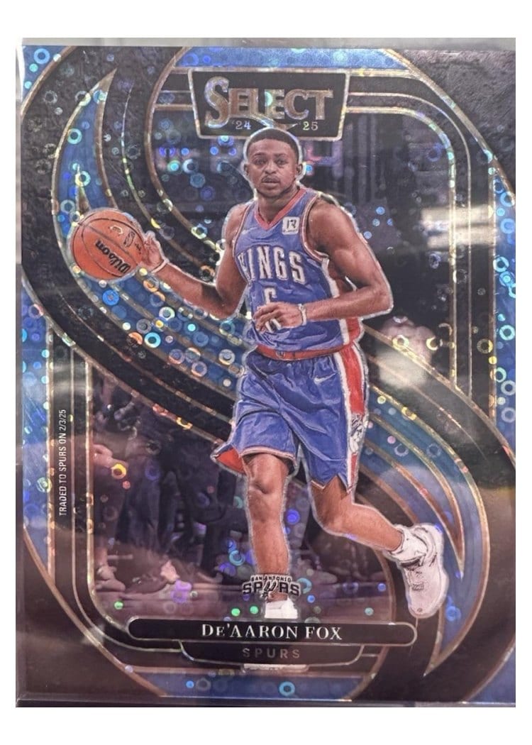2024-25 Panini Select Base Set De'Aaron Fox #150 card