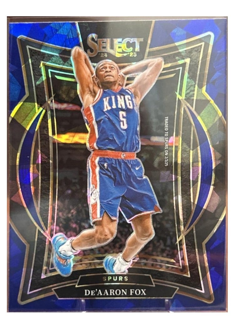 2024-25 Panini Select Base Set De'Aaron Fox #3 card