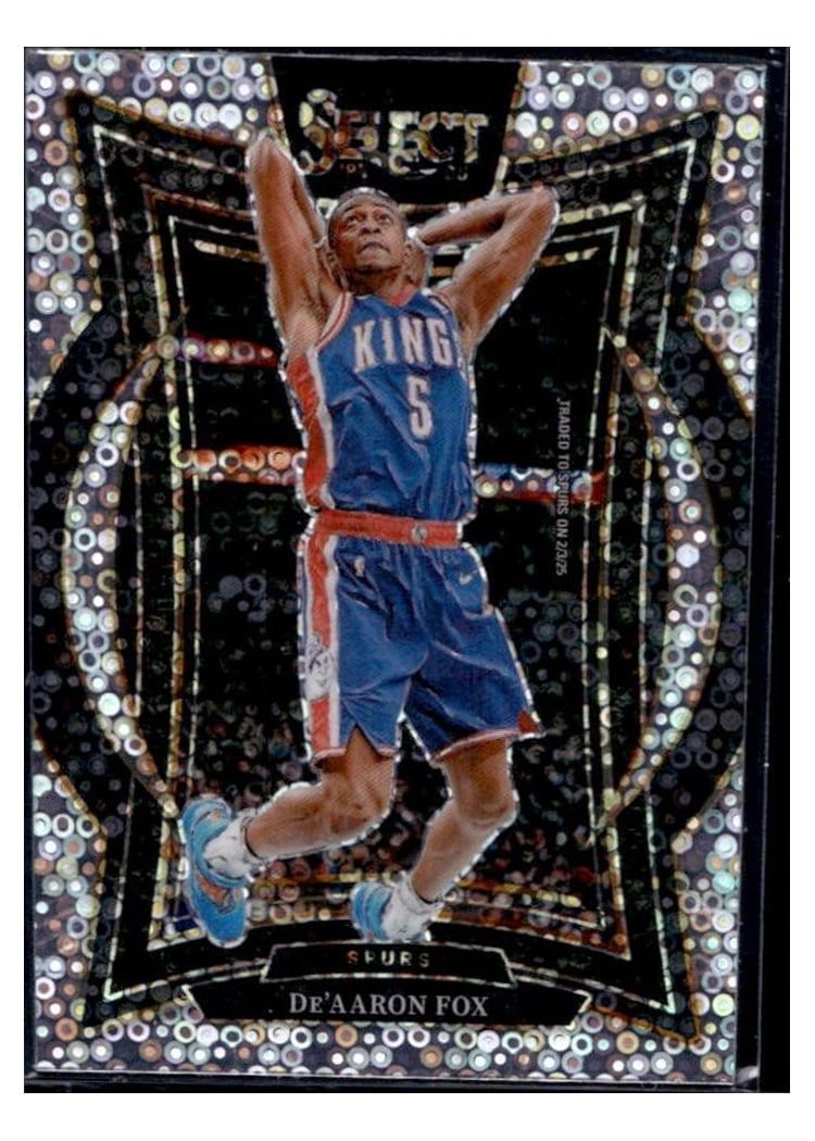 2024-25 Panini Select Base Set De'Aaron Fox #3 card