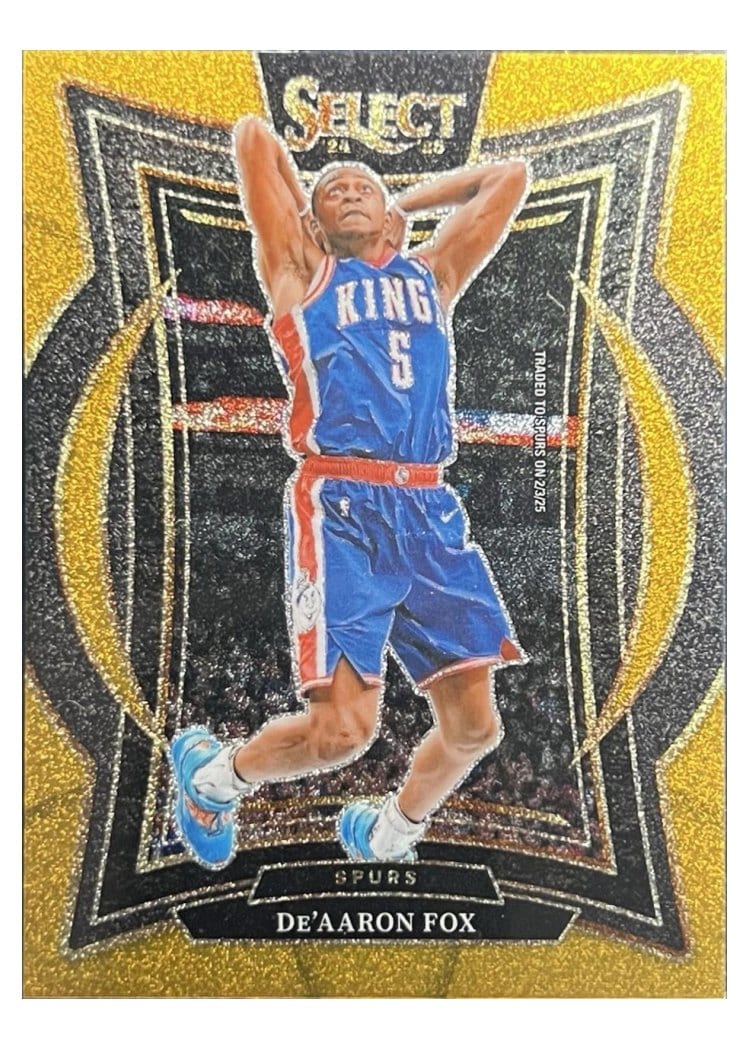 2024-25 Panini Select Base Set De'Aaron Fox #3 card