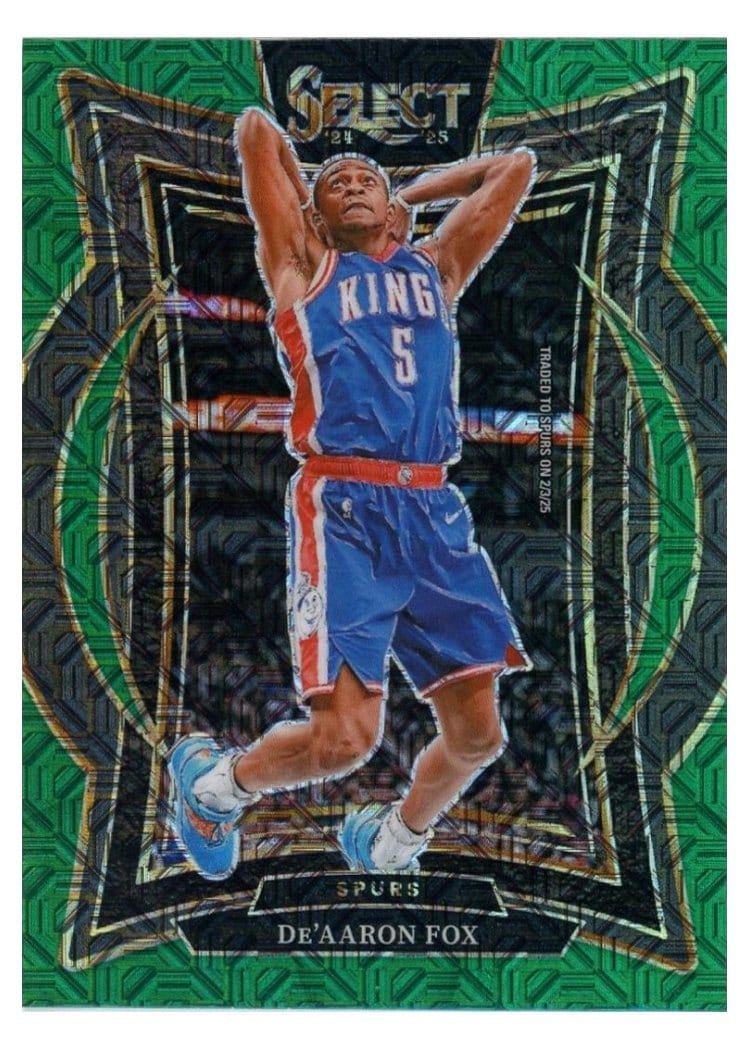 2024-25 Panini Select Base Set De'Aaron Fox #3 card