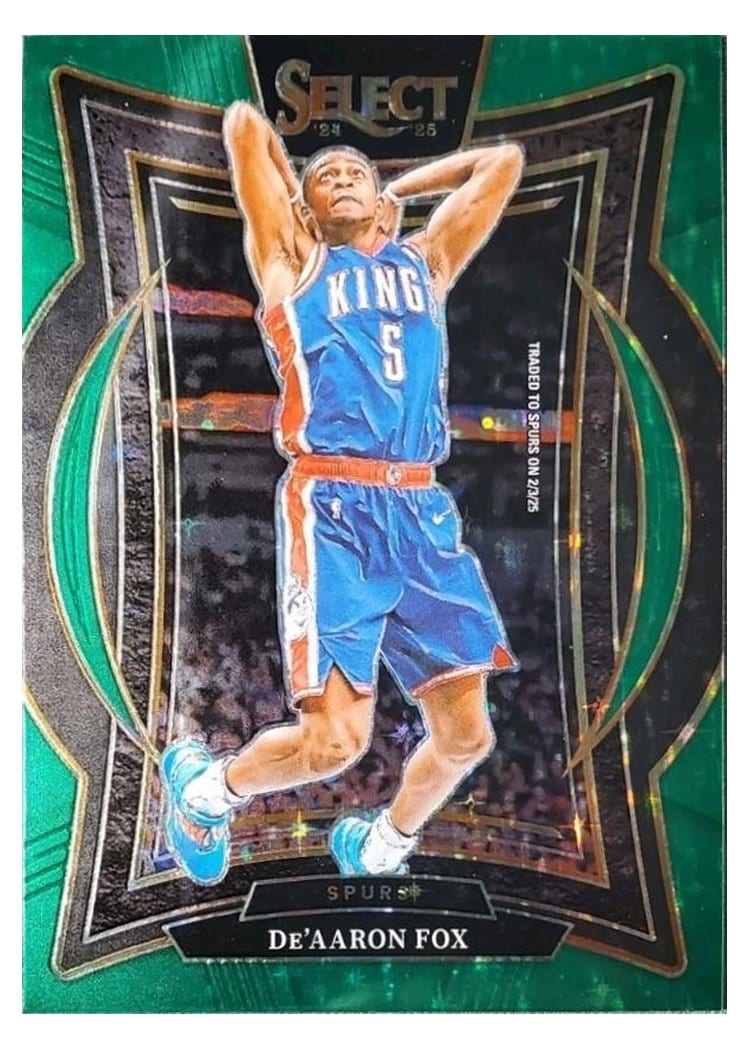 2024-25 Panini Select Base Set De'Aaron Fox #3 card