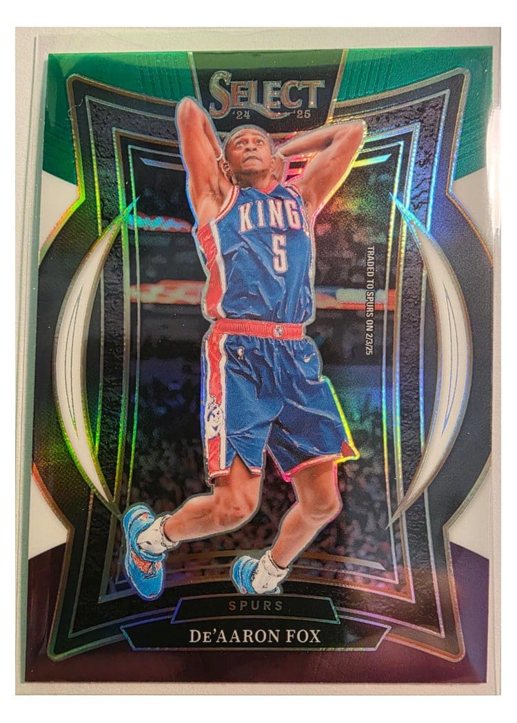 2024-25 Panini Select Base Set De'Aaron Fox #3 card
