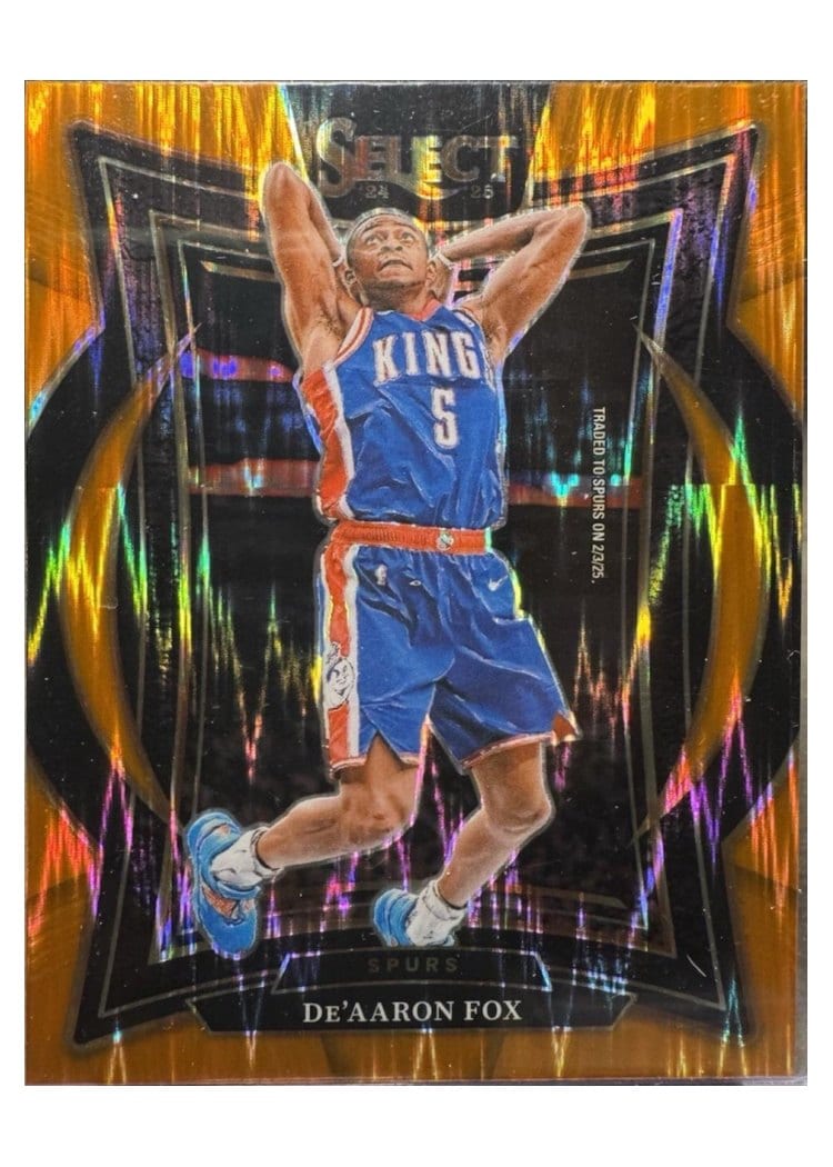 2024-25 Panini Select Base Set De'Aaron Fox #3 card