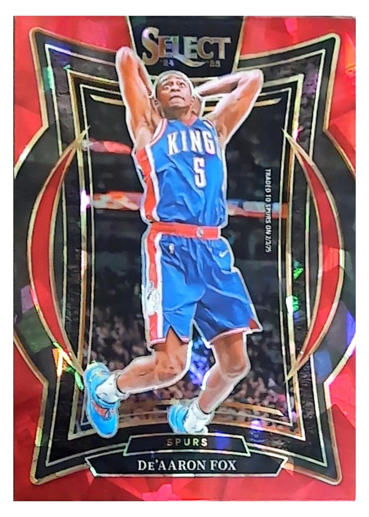 2024-25 Panini Select Base Set De'Aaron Fox #3 card