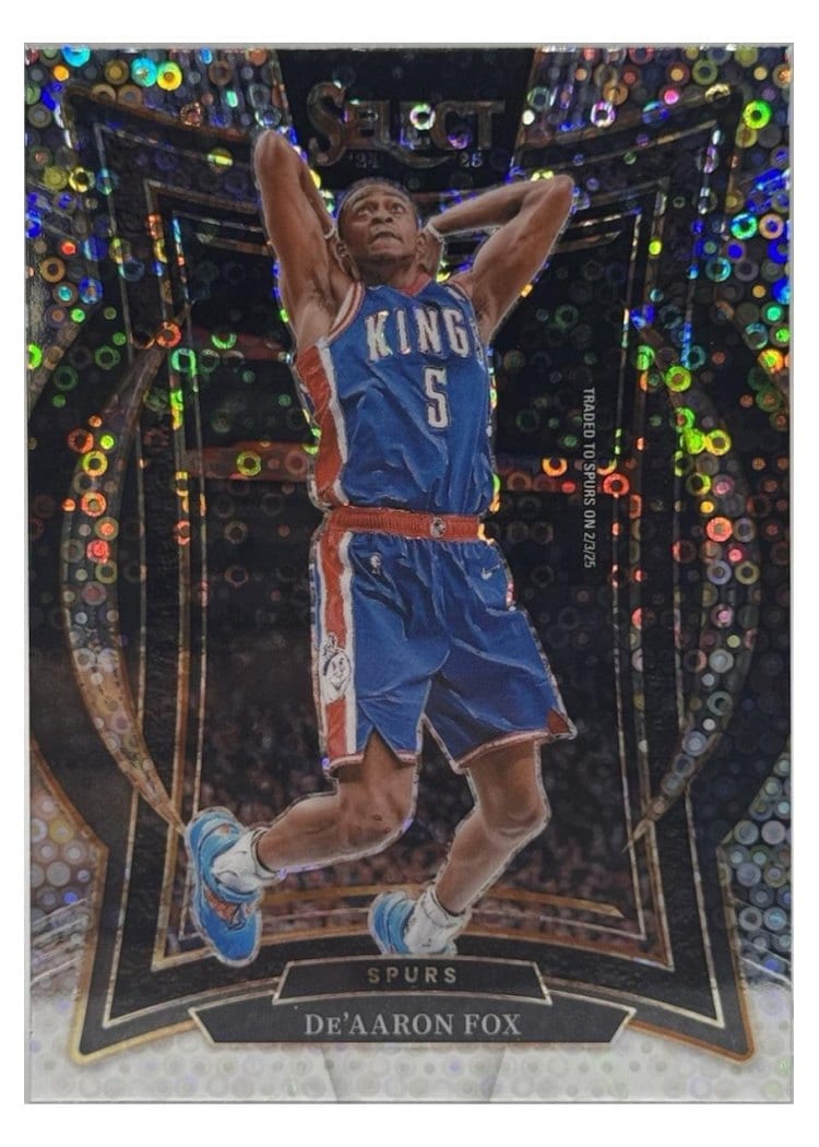 2024-25 Panini Select Base Set De'Aaron Fox #3 card