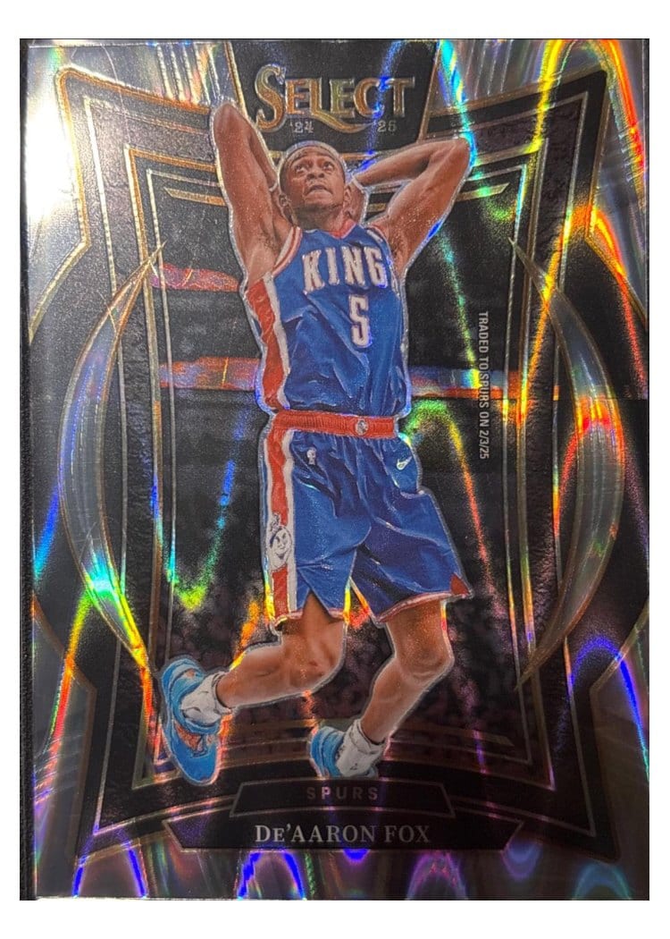2024-25 Panini Select Base Set De'Aaron Fox #3 card