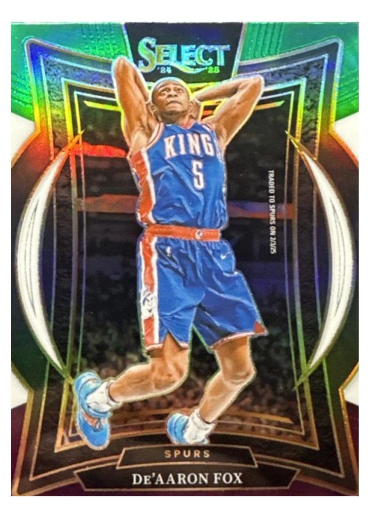 2024-25 Panini Select Base Set De'Aaron Fox #3 card