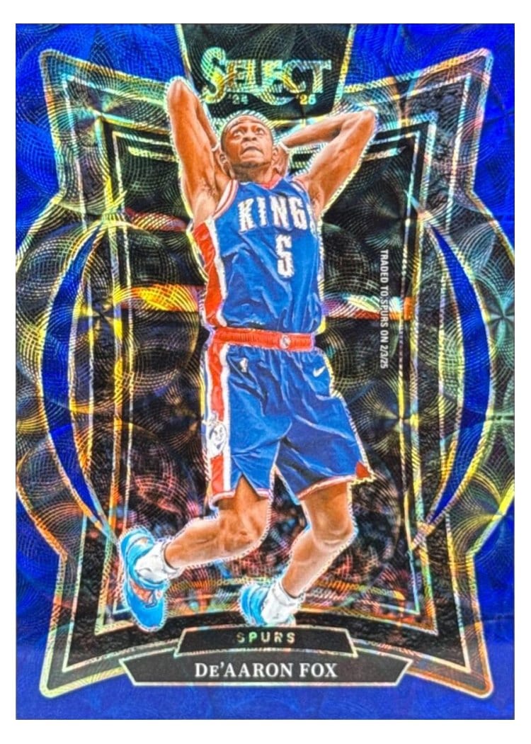 2024-25 Panini Select Base Set De'Aaron Fox #3 card
