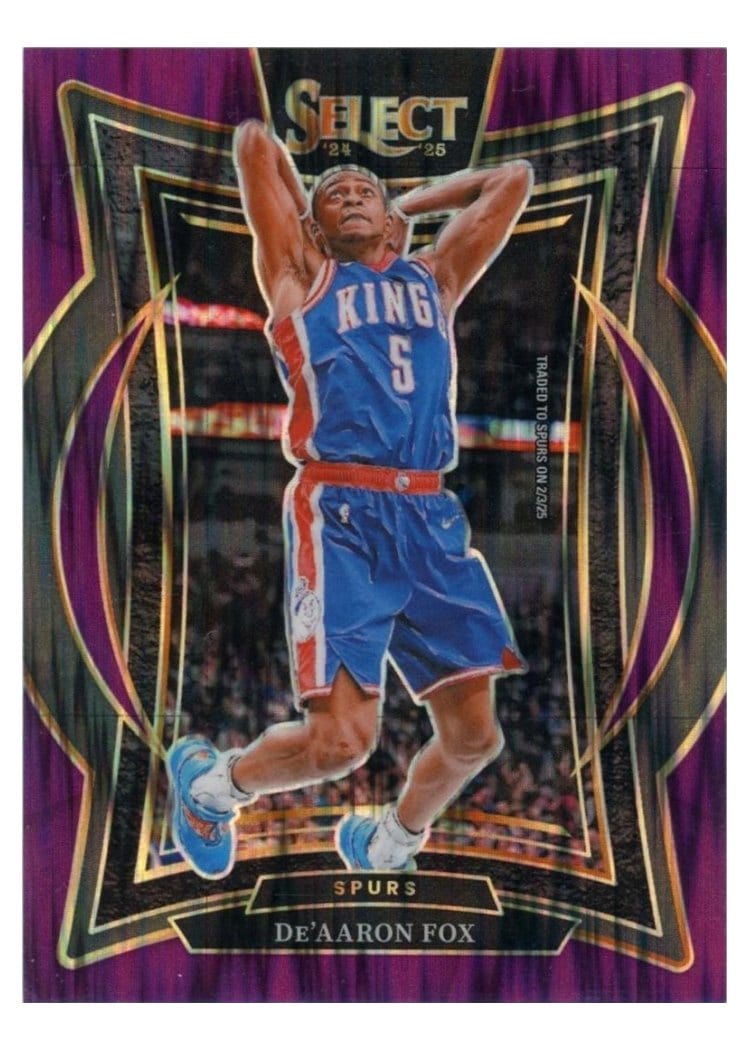 2024-25 Panini Select Base Set De'Aaron Fox #3 card