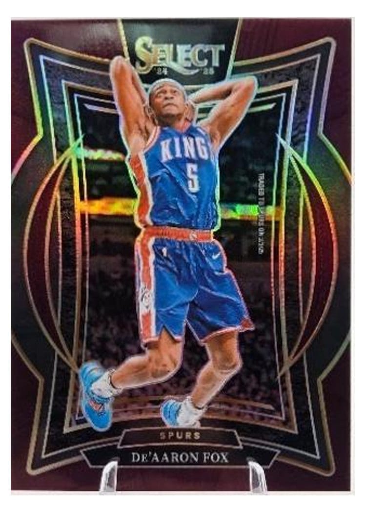 2024-25 Panini Select Base Set De'Aaron Fox #3 card