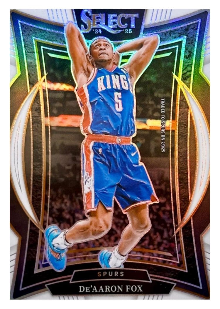 2024-25 Panini Select Base Set De'Aaron Fox #3 card