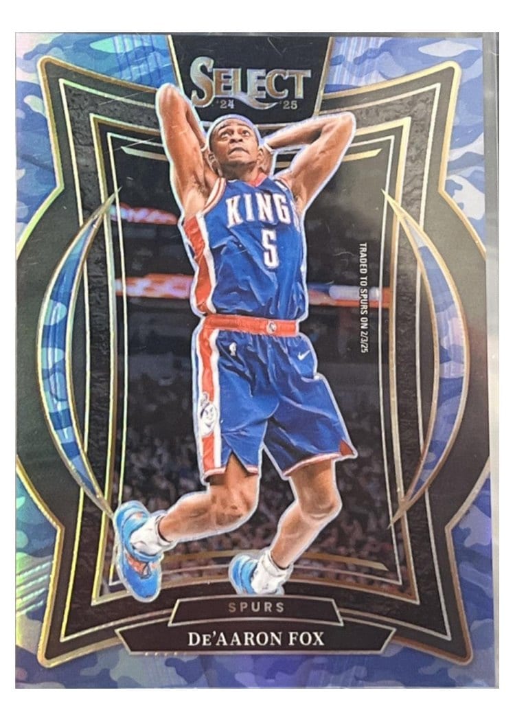 2024-25 Panini Select Base Set De'Aaron Fox #3 card