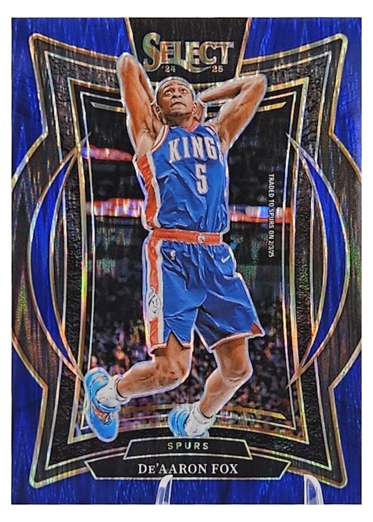 2024-25 Panini Select Base Set De'Aaron Fox #3 card