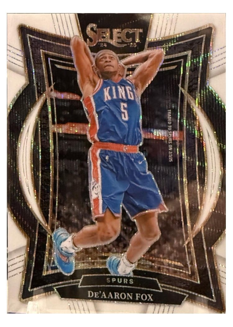 2024-25 Panini Select Base Set De'Aaron Fox #3 card