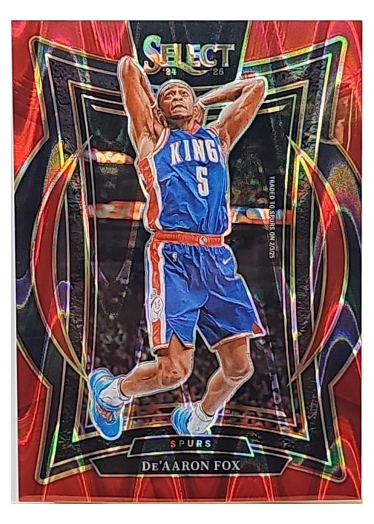 2024-25 Panini Select Base Set De'Aaron Fox #3 card