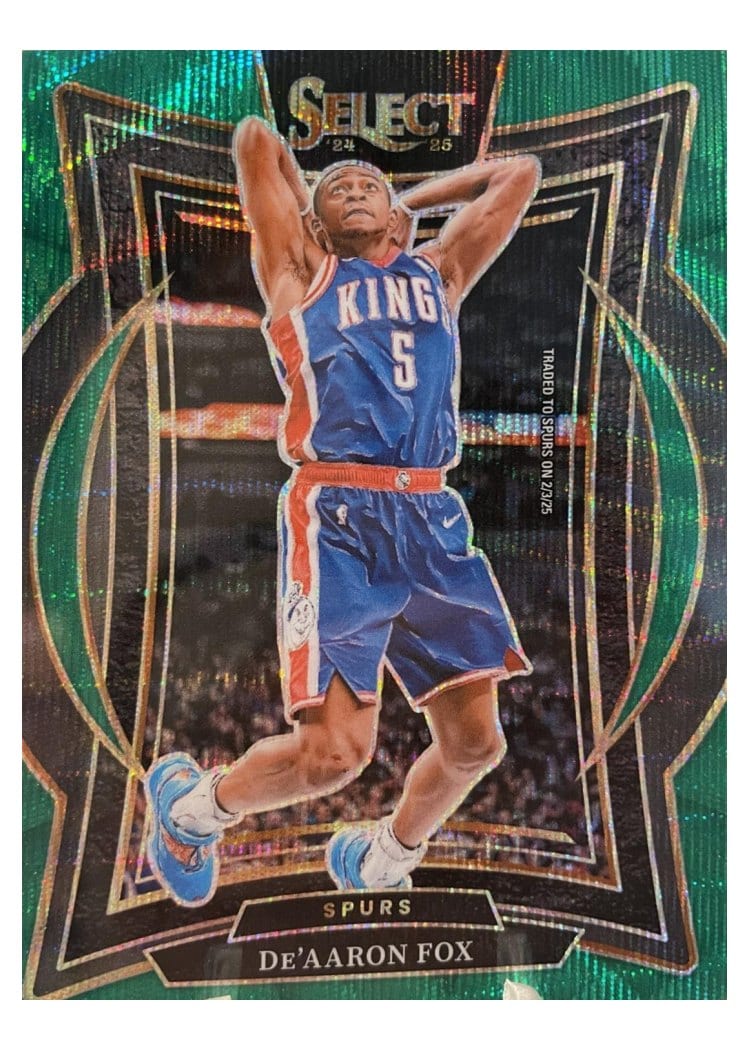 2024-25 Panini Select Base Set De'Aaron Fox #3 card