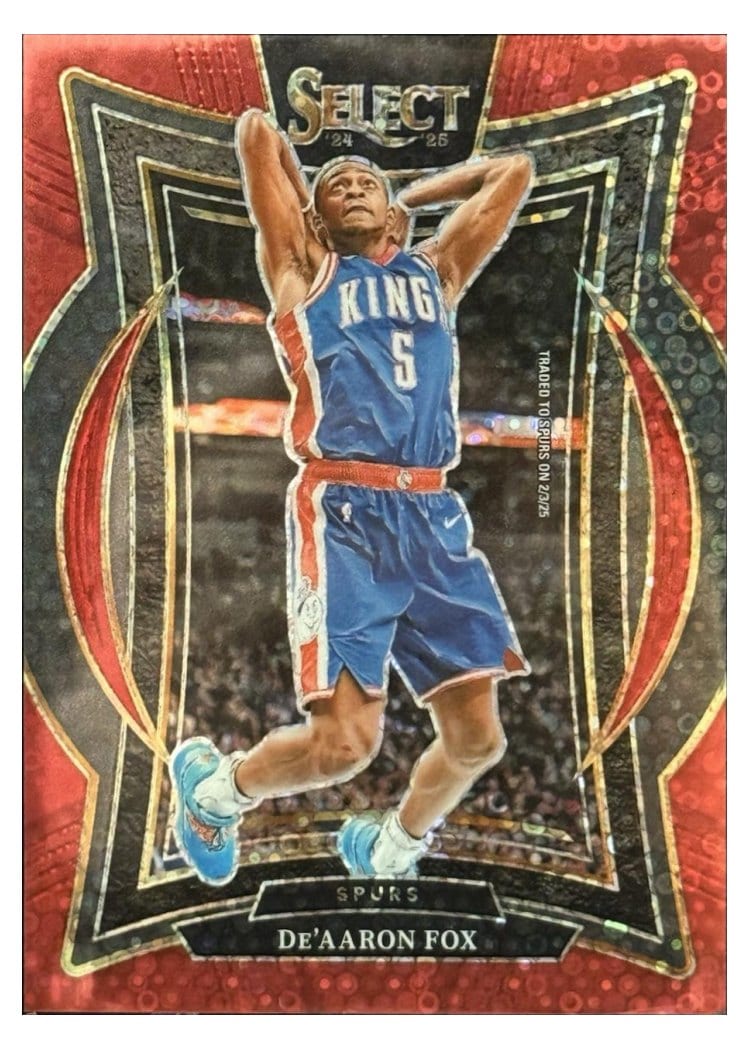 2024-25 Panini Select Base Set De'Aaron Fox #3 card