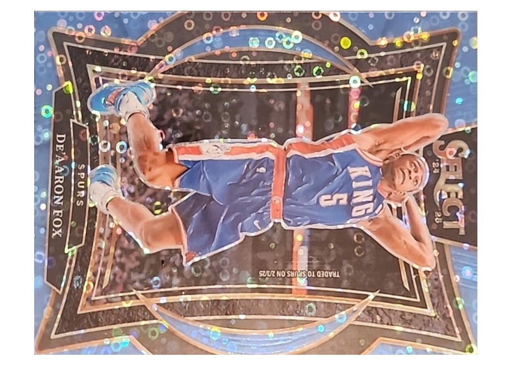 2024-25 Panini Select Base Set De'Aaron Fox #3 card