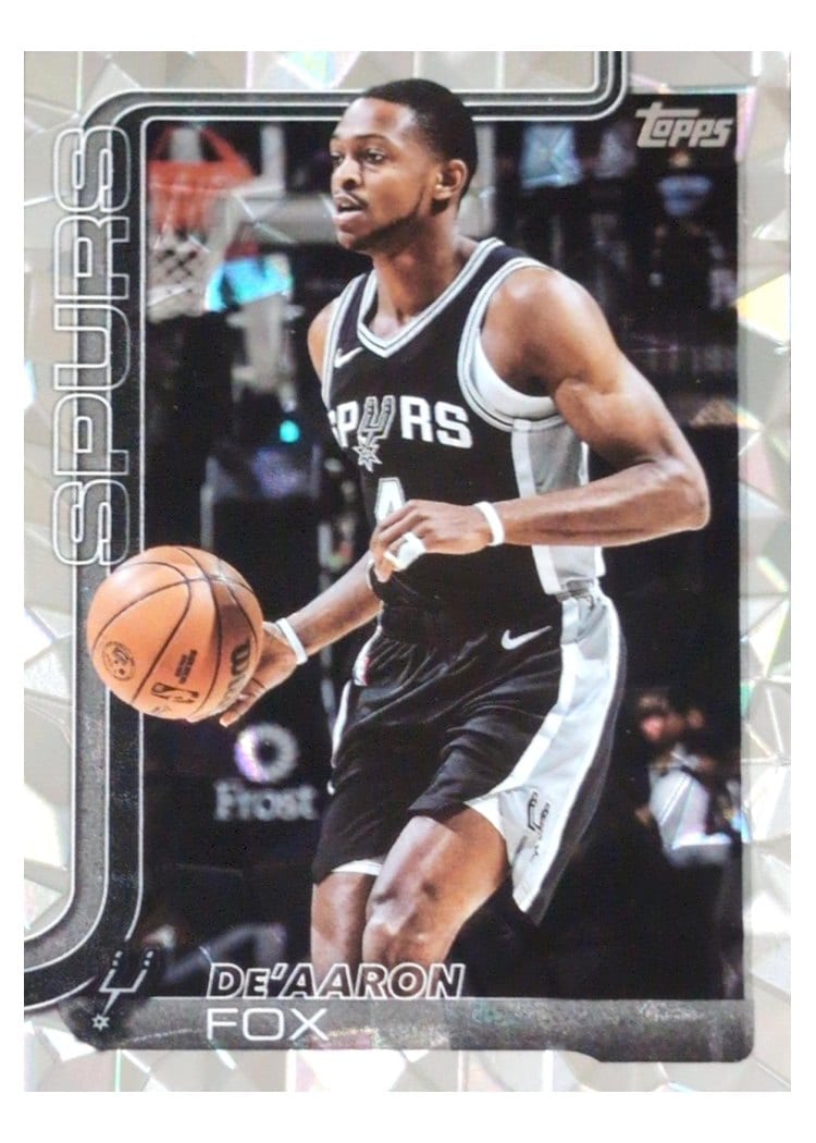 2025-26 Topps Base Set De'Aaron Fox #196 card