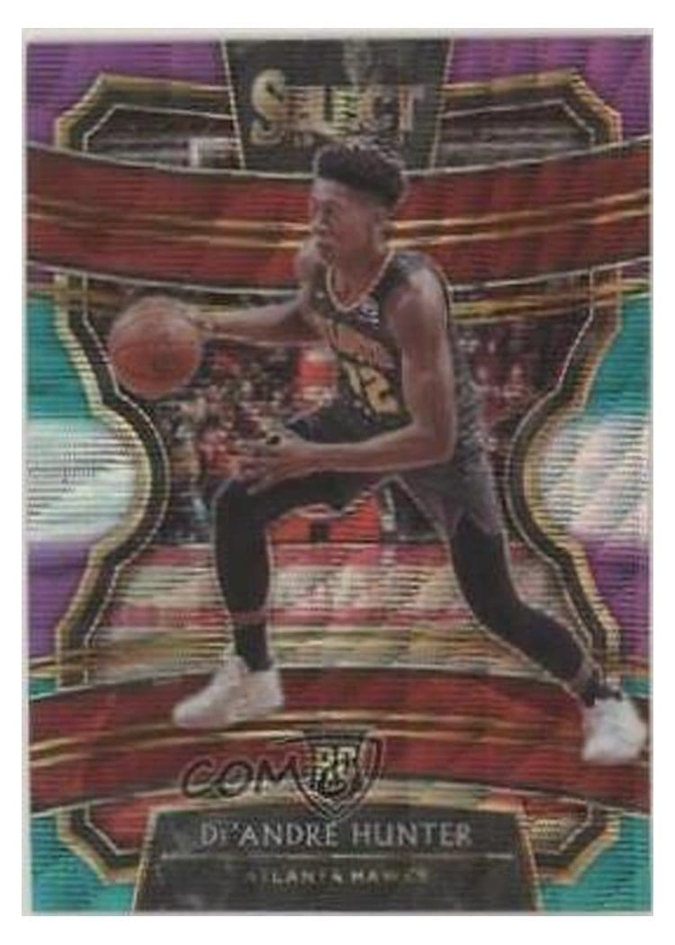 2019-20 Panini Select Base Set De'Andre Hunter #40 card