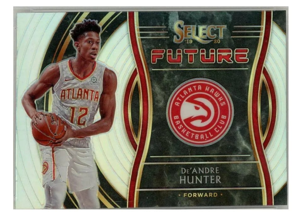 2019-20 Panini Select Select Future De'Andre Hunter #7 card