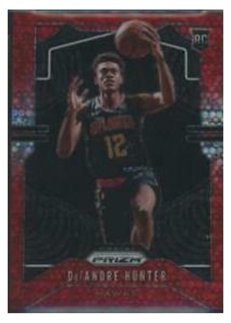 2019 Panini Prizm DE'Andre Hunter #251 card