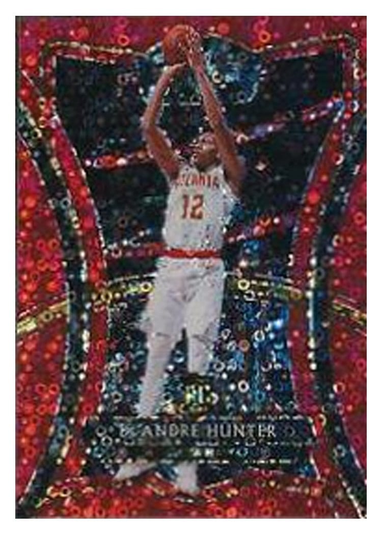 2019 Panini Select DE'Andre Hunter #136 card
