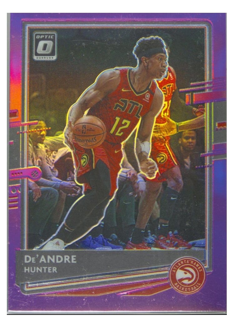 2020-21 Donruss Optic Base Set De'Andre Hunter #84 card