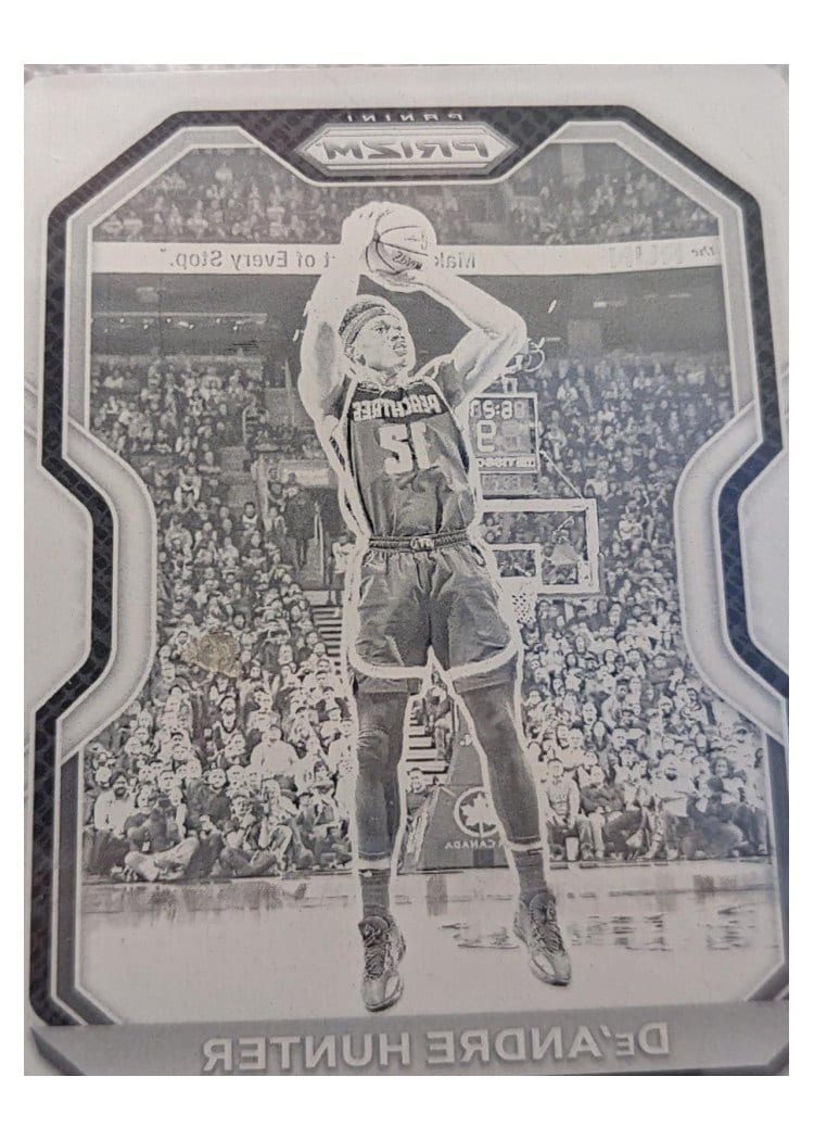 2020-21 Panini Prizm Base Set De'Andre Hunter #38 card