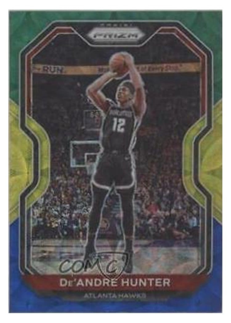 2020-21 Panini Prizm Base Set De'Andre Hunter #38 card