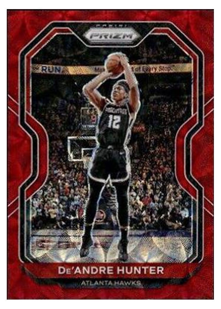 2020-21 Panini Prizm Base Set De'Andre Hunter #38 card