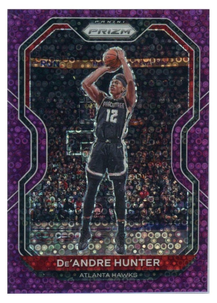 2020-21 Panini Prizm Base Set De'Andre Hunter #38 card