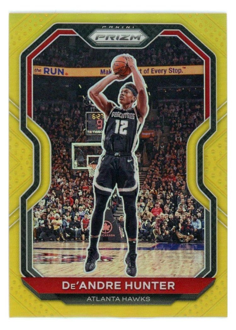 2020-21 Panini Prizm Base Set De'Andre Hunter #38 card