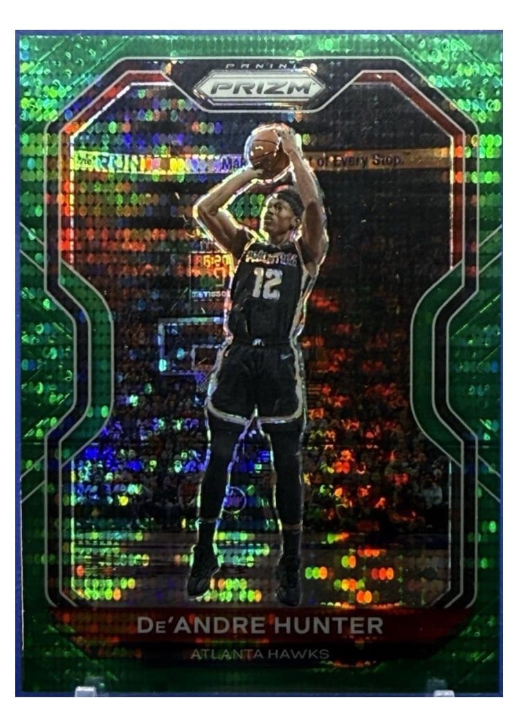 2020-21 Panini Prizm Base Set De'Andre Hunter #38 card