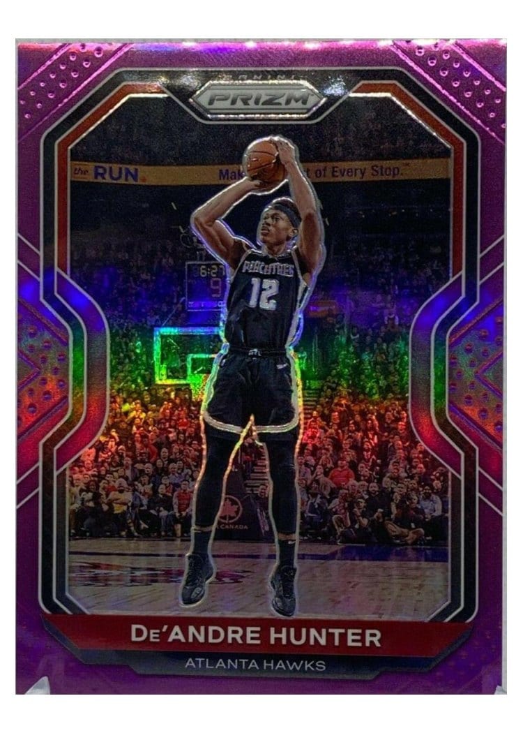 2020-21 Panini Prizm Base Set De'Andre Hunter #38 card