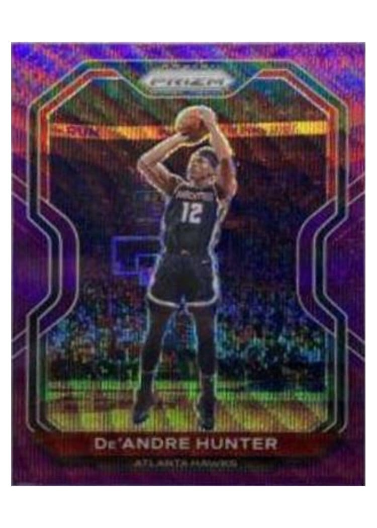 2020-21 Panini Prizm Base Set De'Andre Hunter #38 card