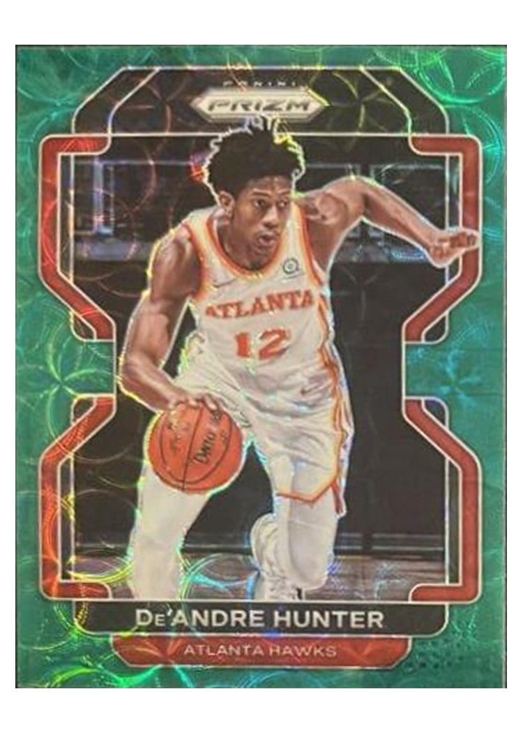 2021-22 Panini Prizm Base Set De'Andre Hunter #73 card