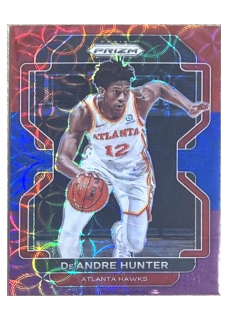 2021-22 Panini Prizm Base Set De'Andre Hunter #73 card