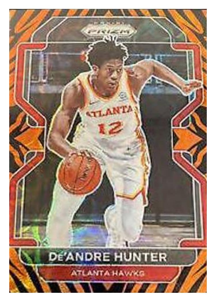 2021-22 Panini Prizm Base Set De'Andre Hunter #73 card