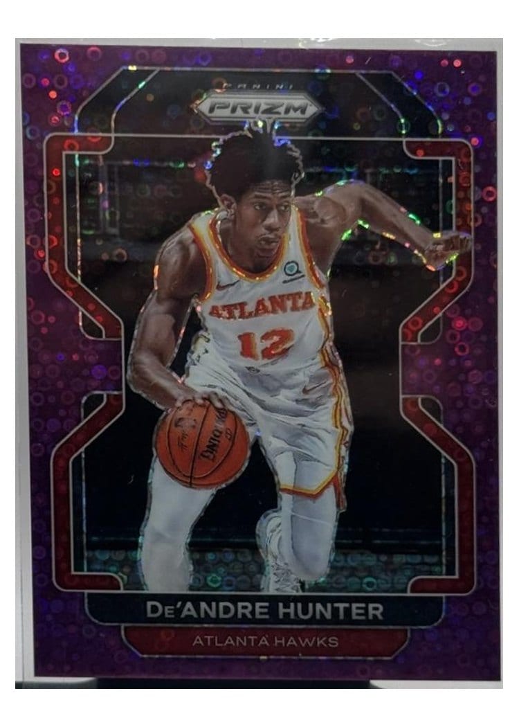 2021-22 Panini Prizm Base Set De'Andre Hunter #73 card