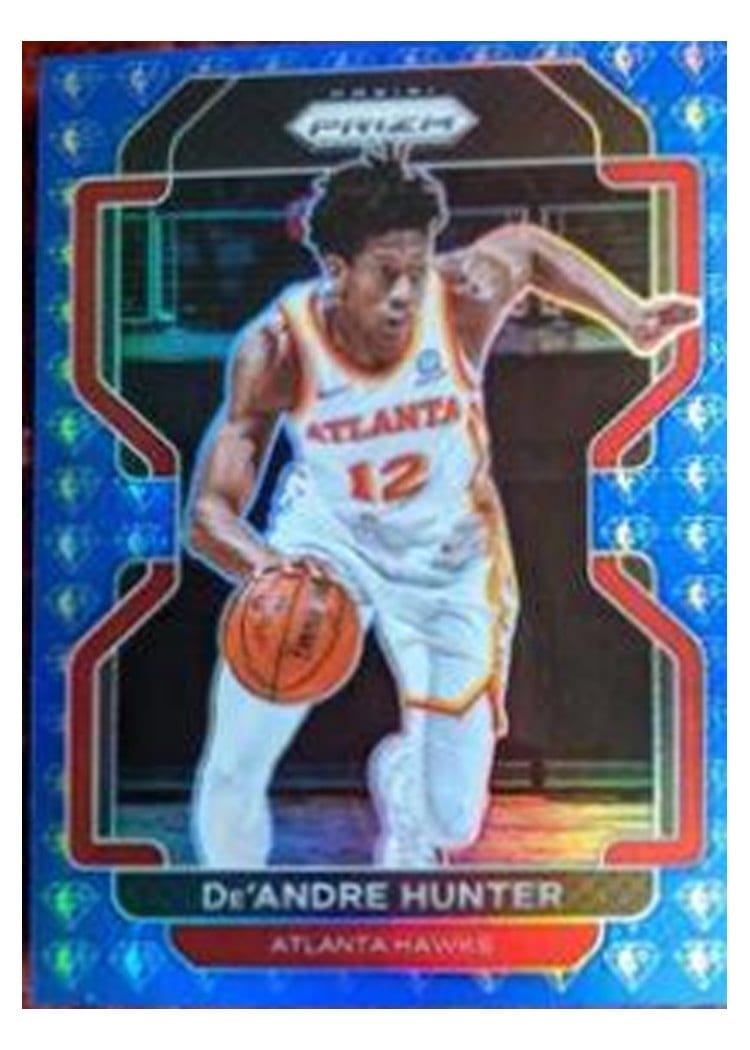 2021-22 Panini Prizm Base Set De'Andre Hunter #73 card